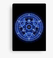 Human Transmutation Circle Canvas Print