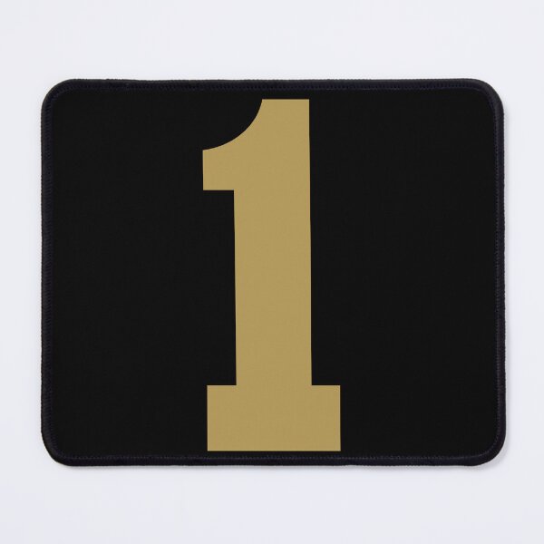 Item preview, Number 1, Gold one, Sports number 1 designed and sold by TheCultStuff.