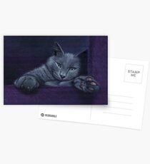 Purrrple Postcards