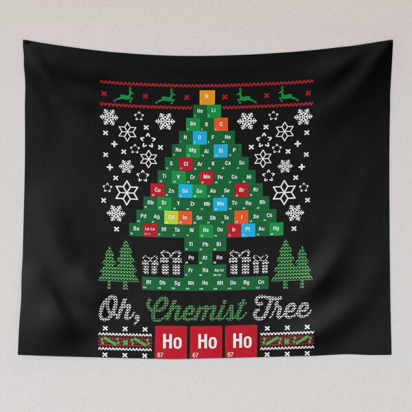Item preview, Oh chemist tree merry christmas ugly sweater chemistry designed and sold by gastonfongemie.