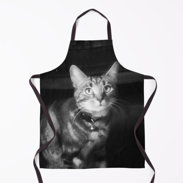 Item preview, tabby cat black and white designed and sold by Francespoppy.