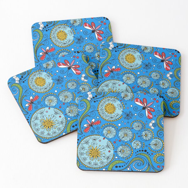 Item preview, seamless color floral pattern designed and sold by kavalenkavart.