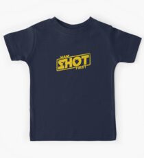 Han Shot First Kids Tee