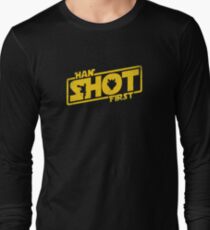 Han Shot First Long Sleeve T-Shirt