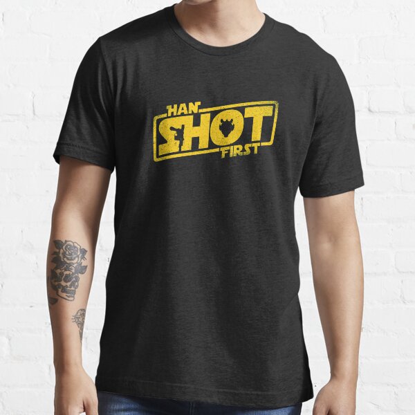 Han Shot First Essential T-Shirt