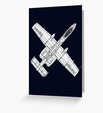 A 10 Thunderbolt Greeting Card