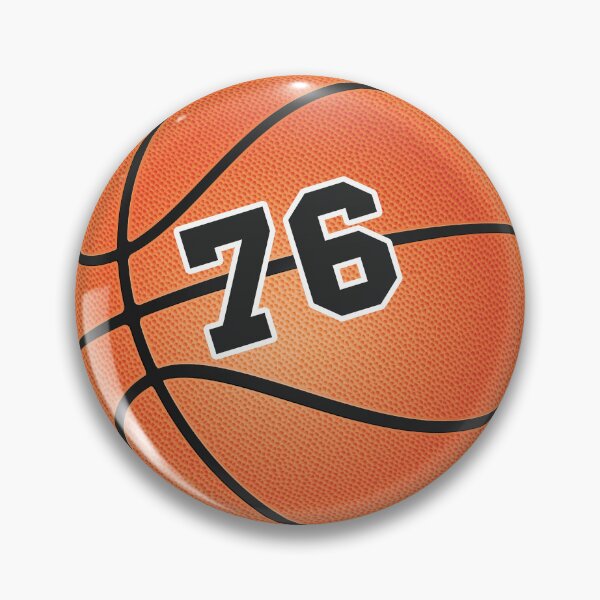 Artikelvorschau, Basketballball Nummer 76, sechsundsiebzig entworfen und verkauft von TheCultStuff.