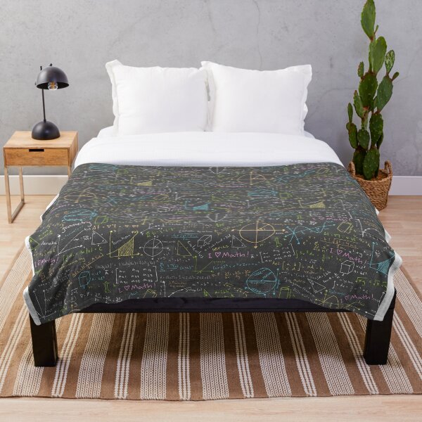 Math Lessons Throw Blanket