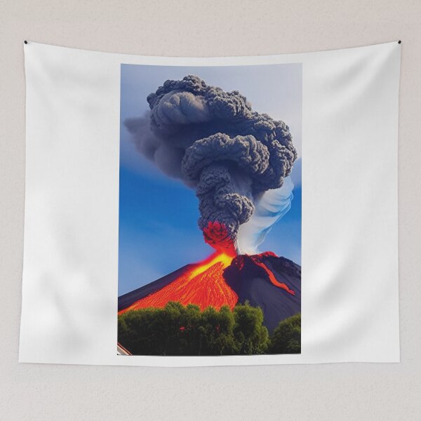 Item preview, Volcano erupting designed and sold by zorropriest.