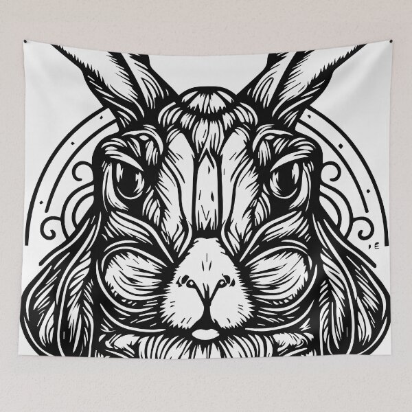 Item preview, creative animal rabbit designed and sold by DD215.