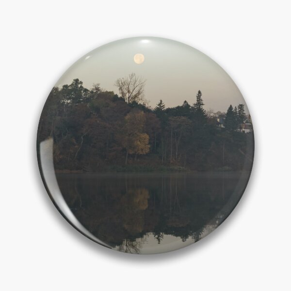 Item preview, Supermoon Moonset Panoramic Reflections designed and sold by Georgia Mizuleva.
