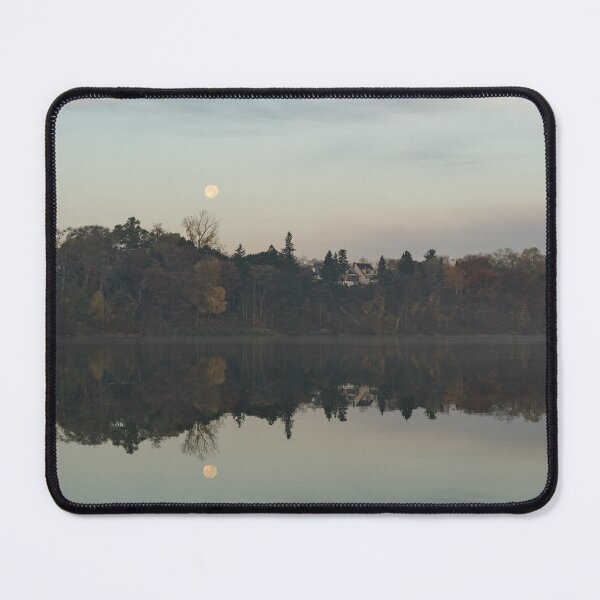 Item preview, Supermoon Moonset Panoramic Reflections designed and sold by Georgia Mizuleva.