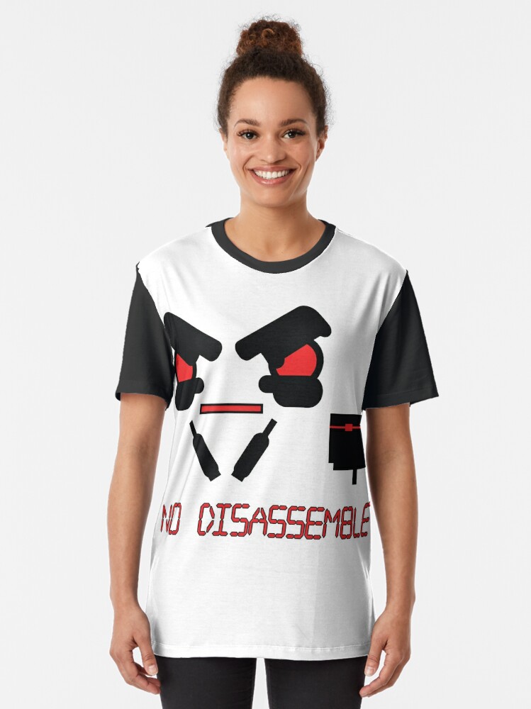 no disassemble shirt