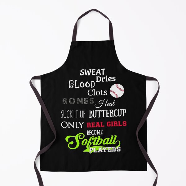 Item preview, Real girls become softball players gift designed and sold by gastonfongemie.