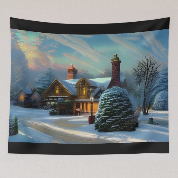 Artikelvorschau, Winter Landscape entworfen und verkauft von FineArtworld7.