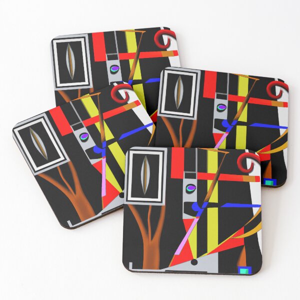 Item preview, vbstrvctivsm- the tree that watches (Abstract Art 50) designed and sold by vbstrvctivsm.