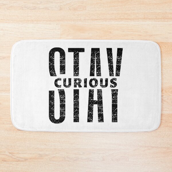 Item preview, Stay Curious | Motivational Quote | Inspirational Quote designed and sold by Marigoldkey.