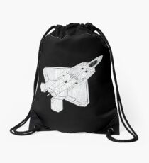 F 22 Stealth-Kampfflugzeug Turnbeutel