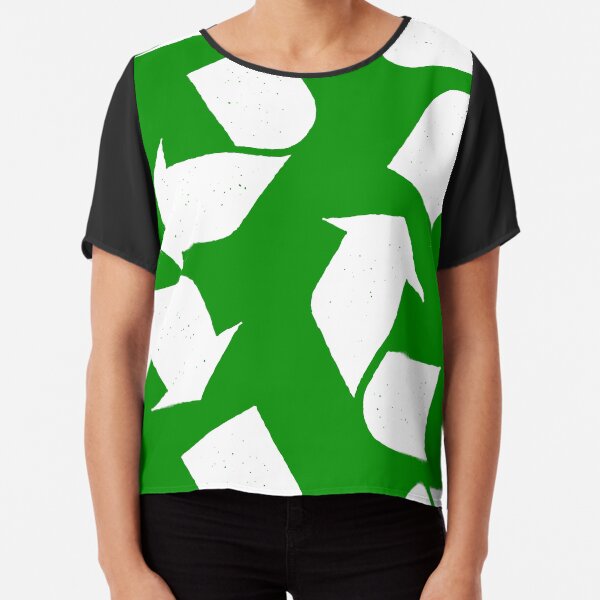 Reduce, Reuse, ... Chiffon Top