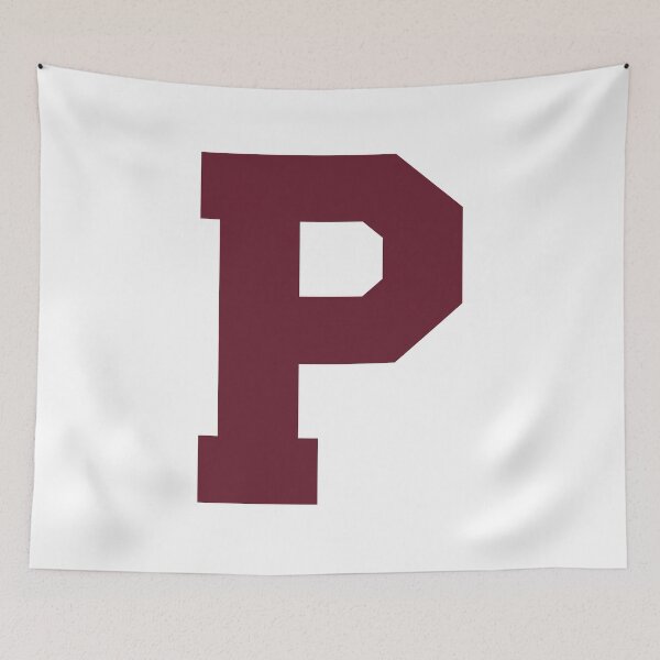 Item preview, Alphabet, Maroon P, Sports letter P designed and sold by TheCultStuff.