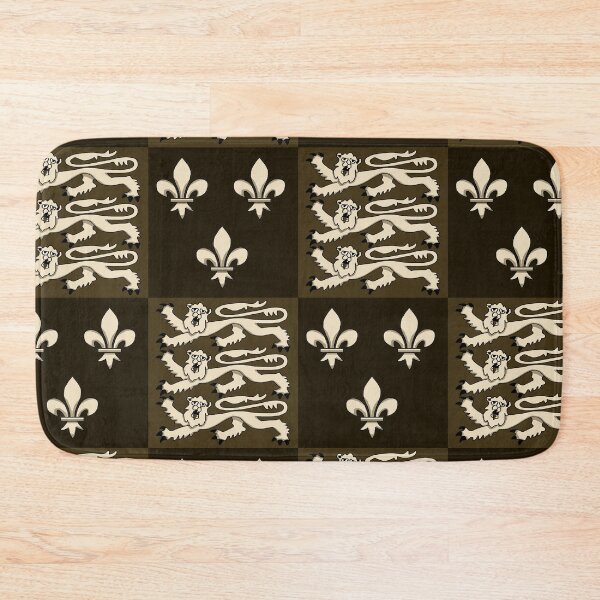 Item preview, Henry the fifth worn coat of arms faded yellow designed and sold by Hammered Time.