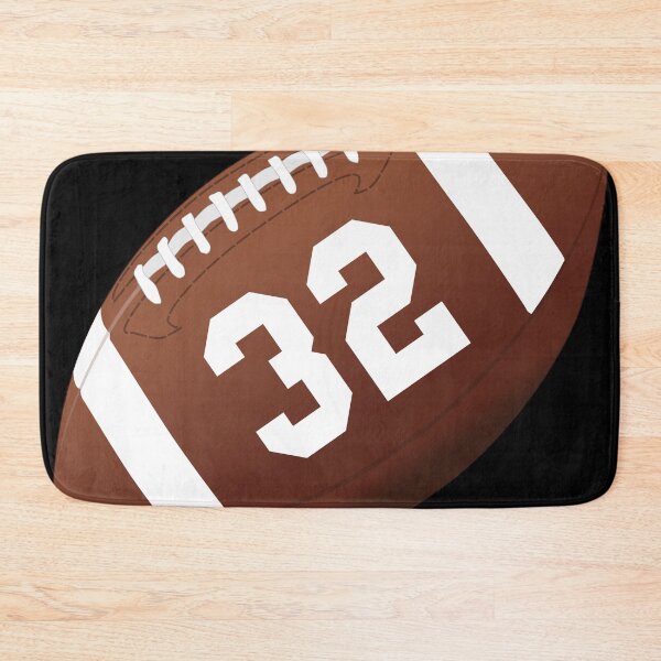 Item preview, American football ball number 32, thirty two designed and sold by TheCultStuff.