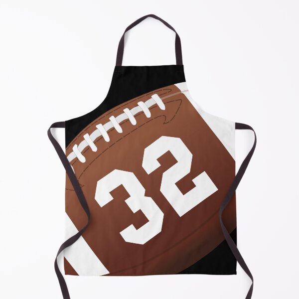 Artikelvorschau, American-Football-Ball Nummer 32, zweiunddreißig entworfen und verkauft von TheCultStuff.