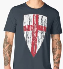 Crusader Knights Templar Cross Men's Premium T-Shirt