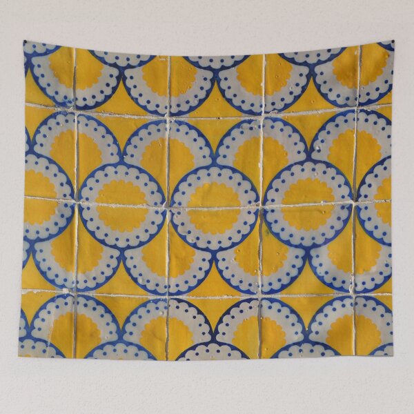 Item preview, PortugueseTiles,Portugal tiles, lisbon tiles, portuguese ceramic tiles, Abstract Patterns On Ceramic Tile, designed and sold by Tamas Das.