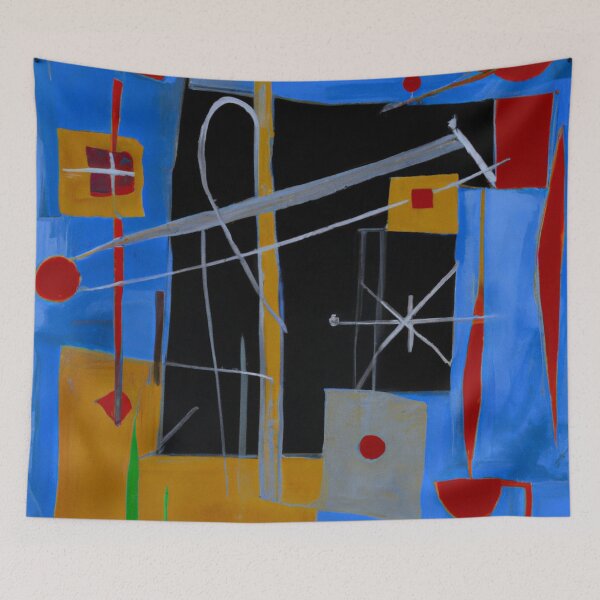 Item preview, vbstrvctivsm- windows (Abstract Art 51) designed and sold by vbstrvctivsm.