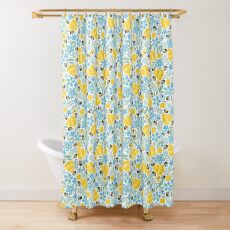 Busy Little Honeybees Shower Curtain