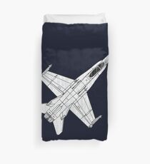 F 18 Hornet Jet Fighter Duvet Cover