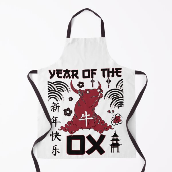 Item preview, year of the ox , bull chinese new year lunar spring festival zodiacs astrology china designed and sold by teeartforyou.
