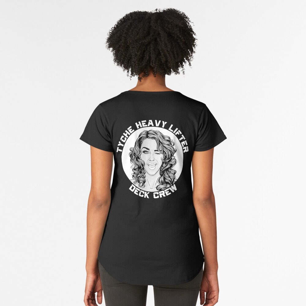 Tyche Deck Crew Chic Premium Scoop T-Shirt