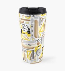 Taza de viaje Mida dos veces, corte una vez