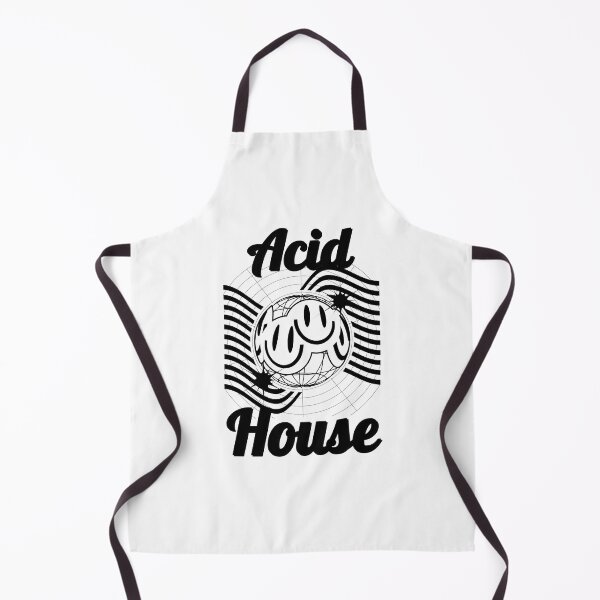 Item preview, ACID HOUSE - Globe (Black) designed and sold by Discothreadz.