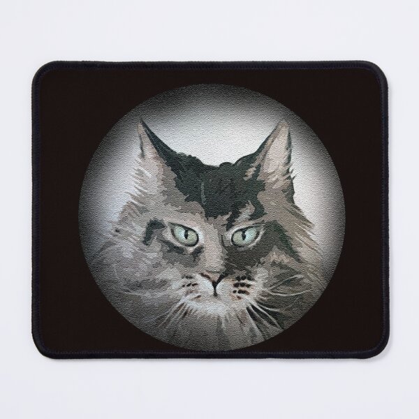 Item preview, Furious Cat /displeased cat/ gato enojado designed and sold by l-art-a-titi.