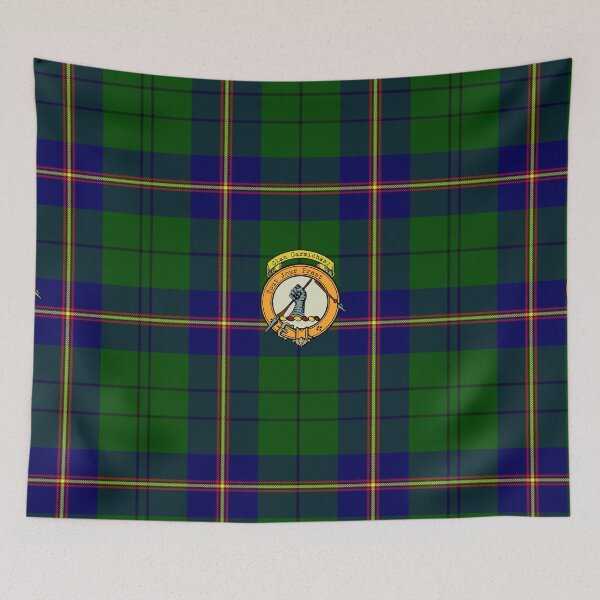 Item preview, Carmichael of Breadalbane Scottish Tartan and Crest designed and sold by BagTown Clans.