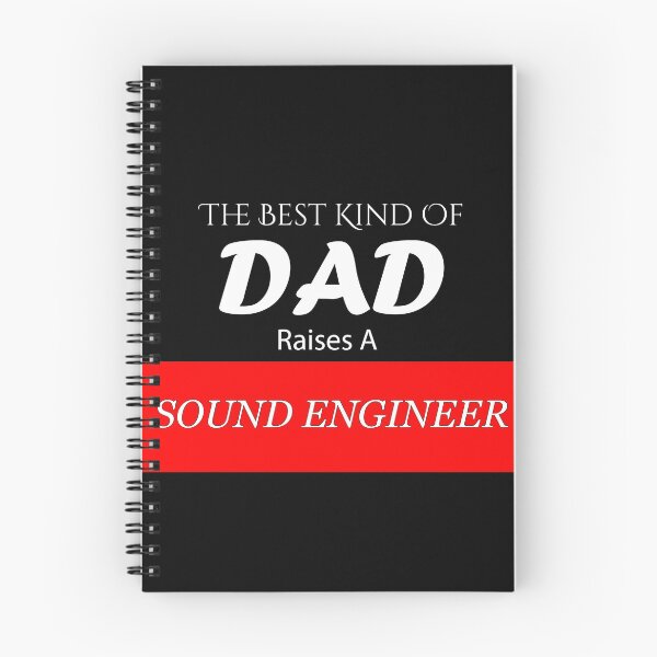 Item preview, The Best Kind of Dad Raises A Sound Engineer designed and sold by BeUniqueMe.