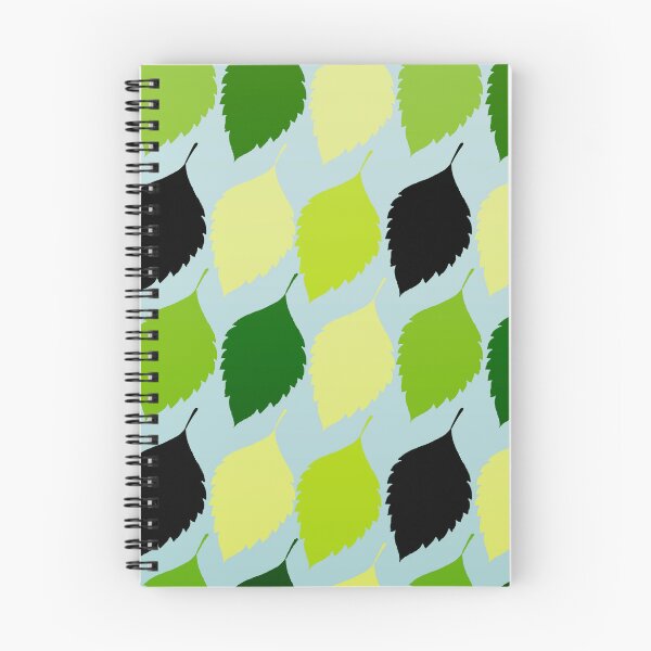 Item preview, seamless green leaf pattern designed and sold by Trilala.