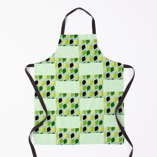 Item preview, seamless green leaf pattern designed and sold by Trilala.