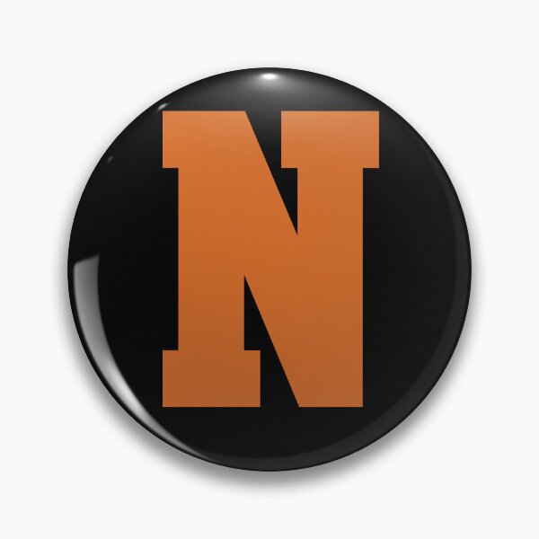 Item preview, Alphabet, Orange N, Sports letter N designed and sold by TheCultStuff.