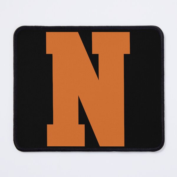 Item preview, Alphabet, Orange N, Sports letter N designed and sold by TheCultStuff.