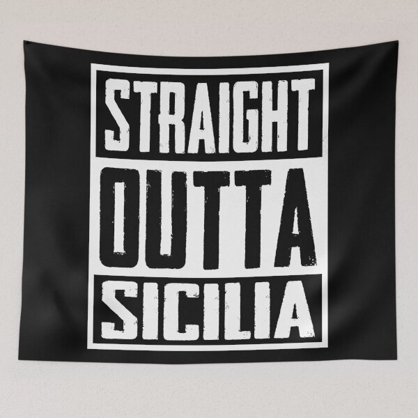 Item preview, Straight Outta Sicilia  designed and sold by Delpieroo.