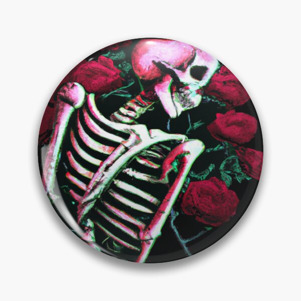 Item preview, Skeleton in roses  designed and sold by SkadisDesign.