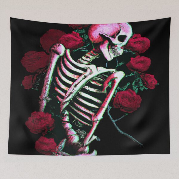 Item preview, Skeleton in roses  designed and sold by SkadisDesign.