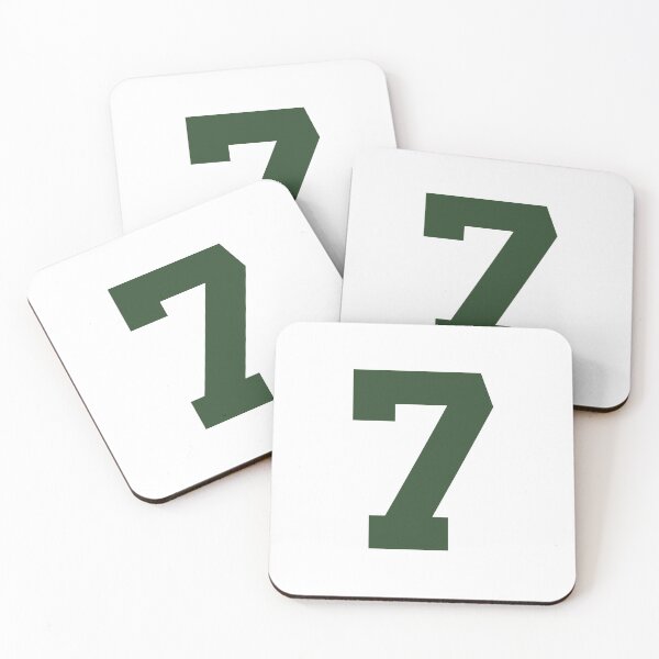 Item preview, Number 7, Dark green one, Sports number 7 designed and sold by TheCultStuff.