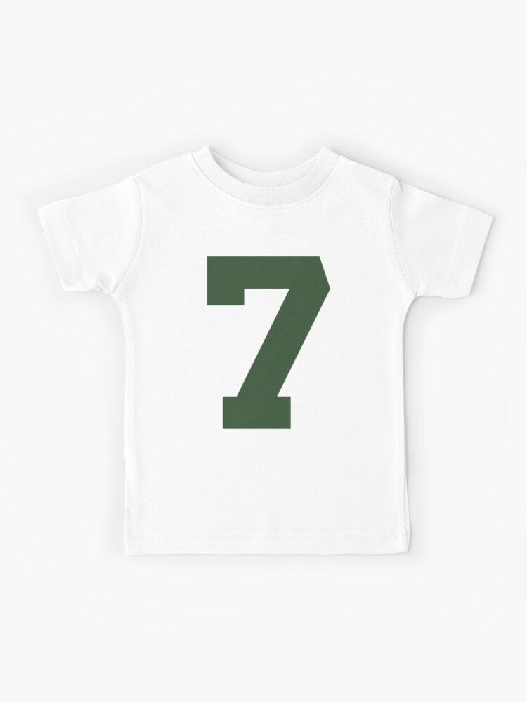 Number 7, Dark green one, Sports number 7 | Kids T-Shirt