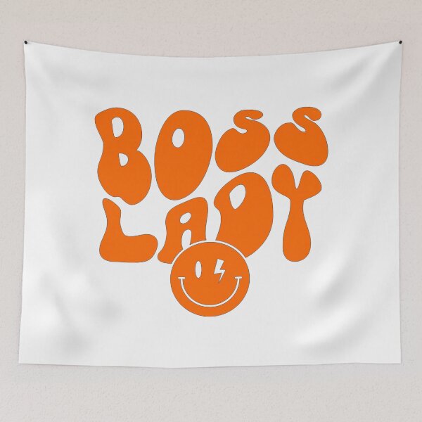 Item preview, Boss Lady (Orange) designed and sold by Summer-Winter.