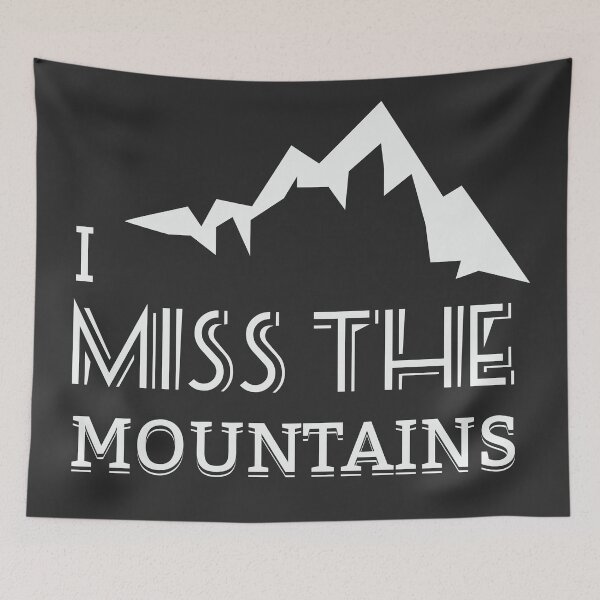 Item preview,  I Miss The Mountains #2 designed and sold by byebyesally.